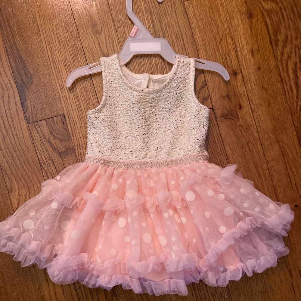 Pink and White TuTu Dress